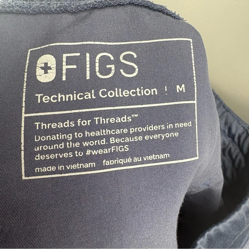 Figs Zamora Jogger Pants - Space Navy PO#2699 - Picture 8 of 11